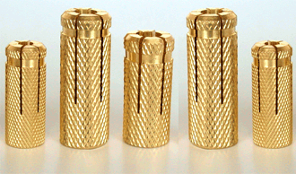Brass Anchors with Thread