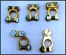 Brass Battery Connectors