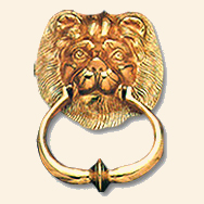 Brass Door Knocker Lion Head Brass Door Knockers