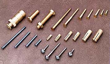 Brass Expansion Plugs Brass Expansion Anchors Slotted Brass Fasteners Concrete Anchors 