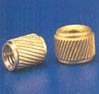 Brass Helical Molding Inserts Molding Nuts
